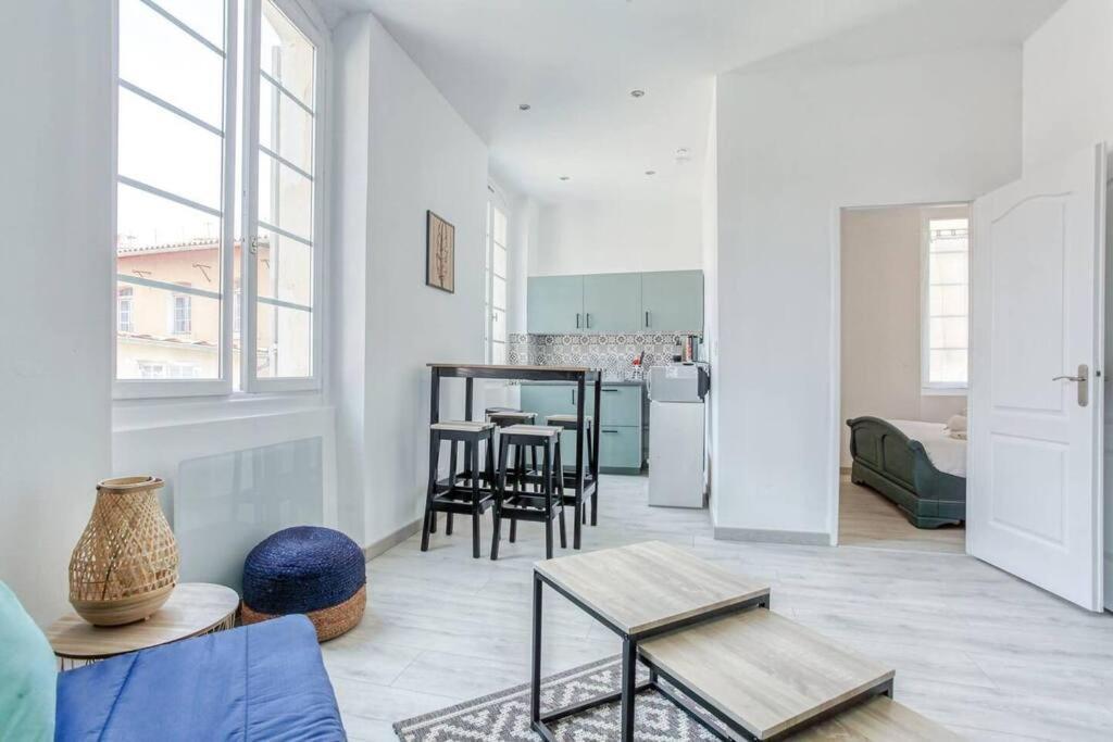 Ferienwohnung Cosy Appart Lumineux Coeur Panier/Joliette Marseilles Exterior foto